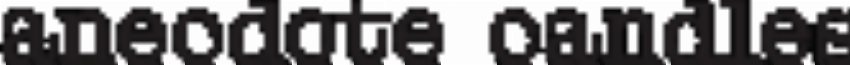 Anecdote Candles