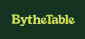 By the table