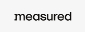 Measured