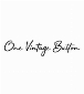 One Vintage Button