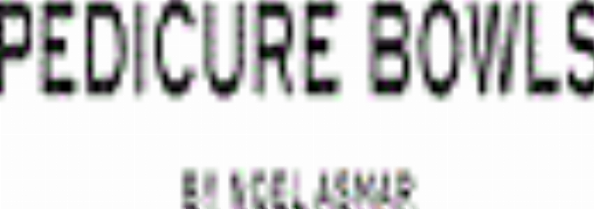 Pedicure Bowls Canada