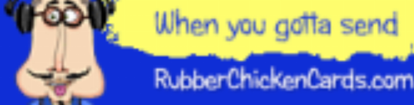 Rubber Chicken Cards