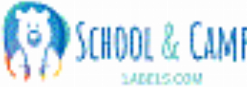 School And Camp Labels