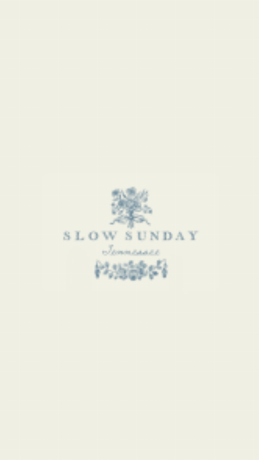 Slow Sunday