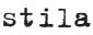 Stila
